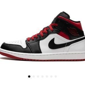 Nike Kids Sneakers Black Red White